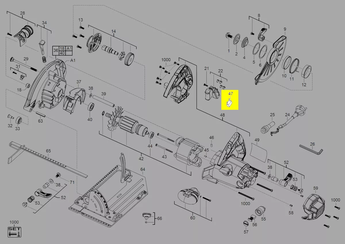 condensateur réf. 4931436313 AEG